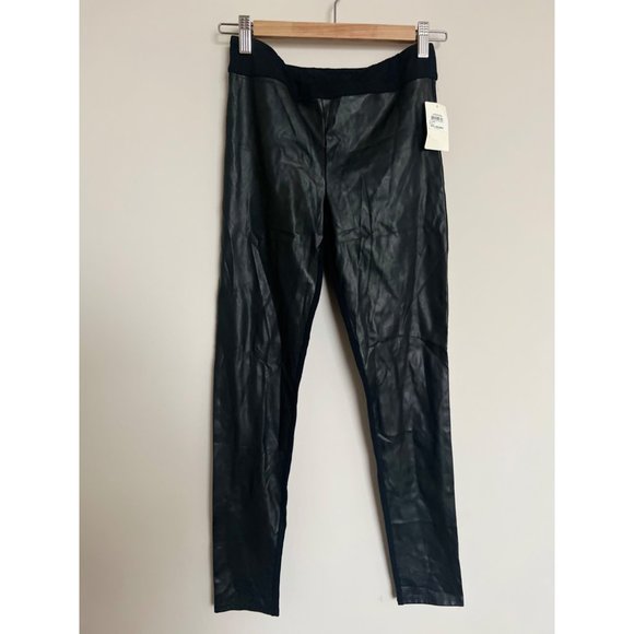 Tate & Tucker Other - NWT Tucker & Tate Black Front Leather Leggings -  XL (14/16)